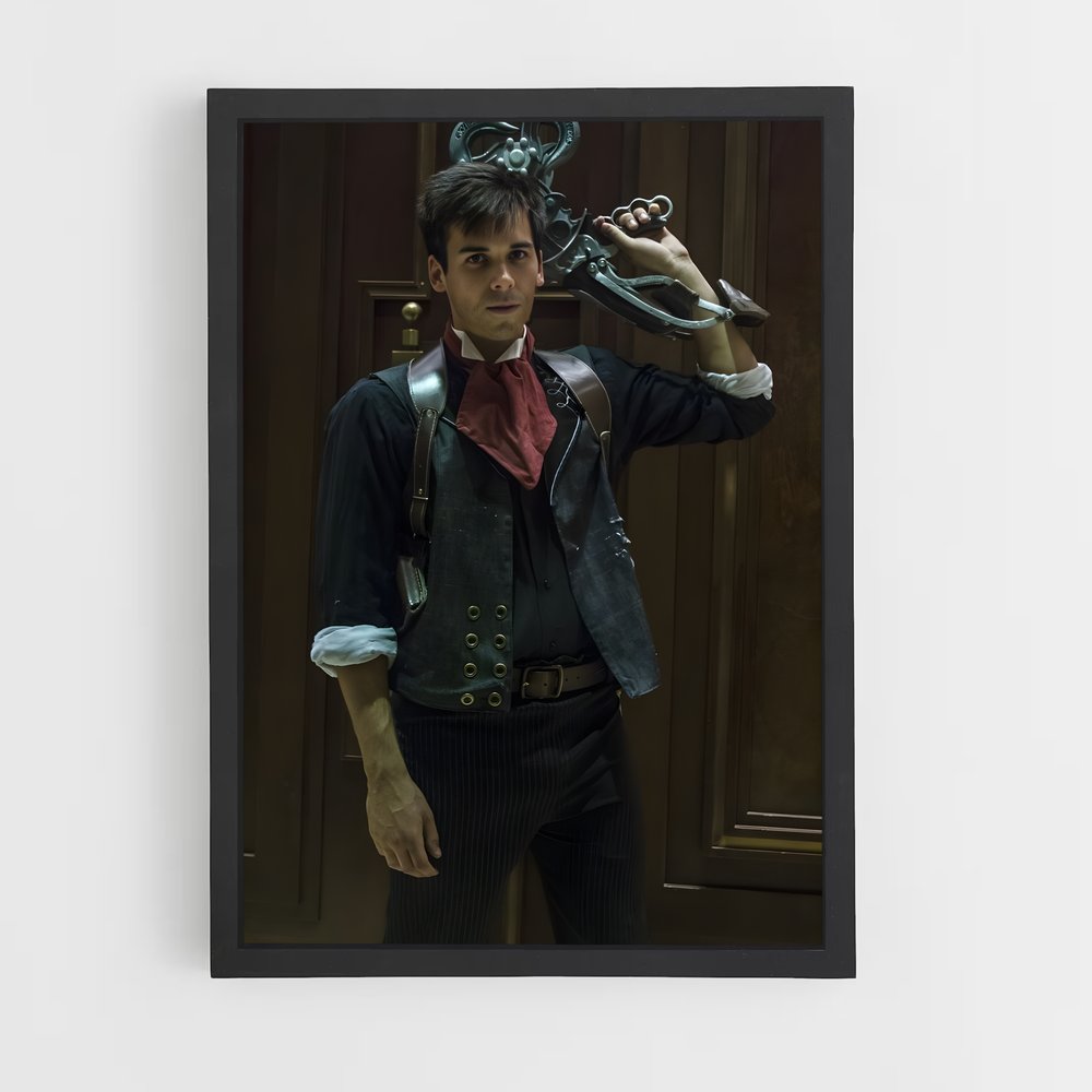 Poster Booker dewitt – affiche Bioshock (vue 2)